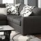 Cranbrook Sectional Sofa SM3015 in Medium Gray Fabric