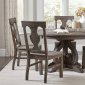 Toulon Dining Table 5Pc Set 5438-54 by Homelegance w/Options