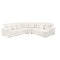 Emberson Sectional Sofa 4Pc 508851 in Ivory by Coaster w/Options