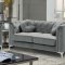 LCL-016 Sofa & Loveseat Set in Gray Velvet