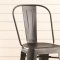 106012 Metal Barstool Set of 2 in Black by Coaster