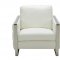 Constantin Sofa in White Leather by J&M w/Options