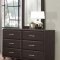 Lorenzi Kids Bedroom 4PC 2220TDBR in Dark Brown by Homelegance