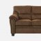 U1058KD Sofa & Loveseat Set in Tobacco Fabric by Global