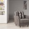 Bellina Sofa Bed in Gray Fabric by Casamode w/Options