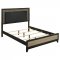 Valencia Bedroom Set 5Pc 223041 in Light Brown & Black by Coaste