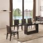 Elegance Dining Table in Chocolate by J&M w/Options