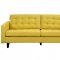 Empress Sofa in Sunny Fabric by Modway w/Options