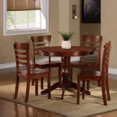 2457 Wayland 5Pc Dining Set by Homelegance in Antique Oak