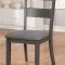 Juniper 5Pc Dining Set CM3162RT in Gray w/Options