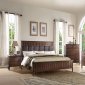 Mazen Vallee Bedroom 23940Q in Cherry Oak by Acme w/Options