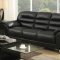 Sibba Sofa 53575 in Black PU by Acme w/Options