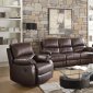 Enoch 52450 Motion Sofa in Dark Brown by Acme w/Options