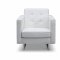 Giovanni Sofa Bed in White Faux Leather by Whiteline