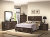 Bryce 203471 Bedroom in Cappuccino by Coaster w/Options