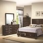 Bryce 203471 Bedroom in Cappuccino by Coaster w/Options