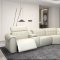 Murray Power Motion Sectional Sofa Smoke Leather - Beverly Hills