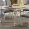 Siobhan II Dining Set CM3872WH-T 5Pc Set in Antique White w/Opt