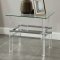 Trofa 3Pc Coffee & End Table Set CM4351 in Chrome