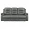 Nova Motion Sofa & Loveseat 602531 in Dark Gray by Coaster