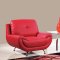 U4120 Sofa in Red Bonded Leather by Global Furniture USA