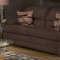 6525 Clara Sofa & Loveseat Set in Java Fabric by Chelsea