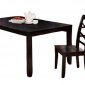 Giselle CM3528EX-T Dining Table 5Pc Set in Espresso w/Options