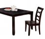 Giselle CM3528EX-T Dining Table 5Pc Set in Espresso w/Options