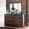 Hutchinson CM7577DR Bedroom in Rustic Natural Tone w/Options