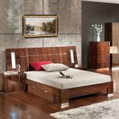 B20 Bedroom in Dark Figured Sycamore by Pantek w/Options