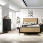 Arini Bedroom 224330 in Black & Natural by Coaster w/Options