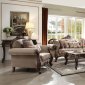 Mehadi Sofa 50690 in Fabric & Walnut by Acme w/Options