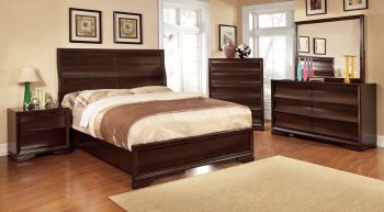 CM7119 Kozi Bedroom in Dark Walnut w/Options [FABS-CM7119 Kozi]