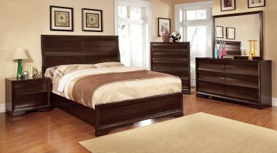 CM7119 Kozi Bedroom in Dark Walnut w/Options