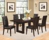 105721 Chester Dining Table in Chocolate by Coaster w/Options