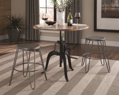 Galway Adjustable Dining Table 122221 by Coaster w/Options