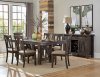 Mattawa Dining Table 5518-78 in Brown by Homelegance w/Options