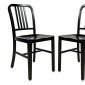 Alton Set of 4 Dining Chairs NA15BL in Black by LeisureMod