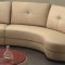 8090 Sectional Sofa in Honey Bonded Leather by American Eagle