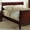 Rich Cherry Finish Classic 5 Pc Bedroom Set w/Queen Size Bed