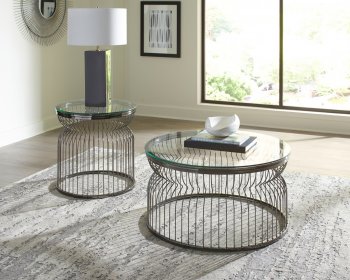 724218 Coffee Table 3Pc Set by Coaster [CRCT-724218]