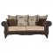 Elmbrook Sofa 508571 in Light Brown & Brown by Coaster w/Options