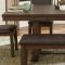 Wieland 6Pc Dining Set 5614-72 in Rustic Brown by Homelegance