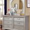 Claudia 4Pc Youth Bedroom Set CM7199 in Silver Gray w/Options