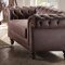 Shantoria II Sofa 52415 in Brown Polished Microfiber by Acme