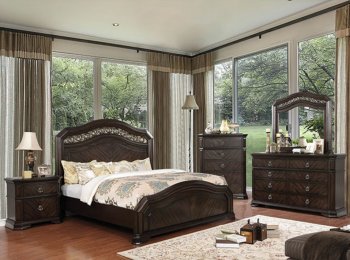 Calliope Traditional Bedroom CM7751 in Espresso w/Options [FABS-CM7751-Calliope]