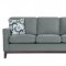 Blue Lake Sofa & Loveseat 9806GRY in Gray by Homelegance