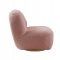 Yedaid Accent Chair AC00232 in Pink Teddy Sherpa by Acme