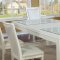 Madeline Dining Table CM3396T in White w/Options