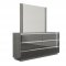 Hazel Premium Bedroom in Elm Grey Laquer by J&M w/Options